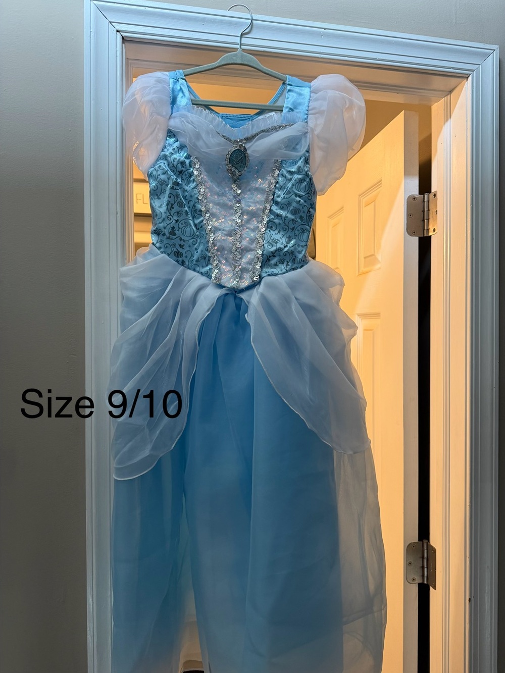 Disney Light Blue Cinderella-Inspired Girls' Costume Dress
